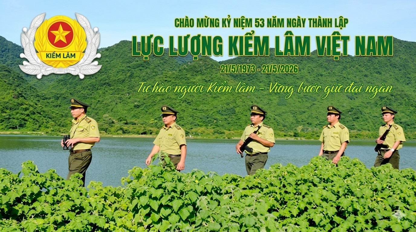 Tự hào truyền thống 53 năm lực lượng Kiểm lâm Việt Nam