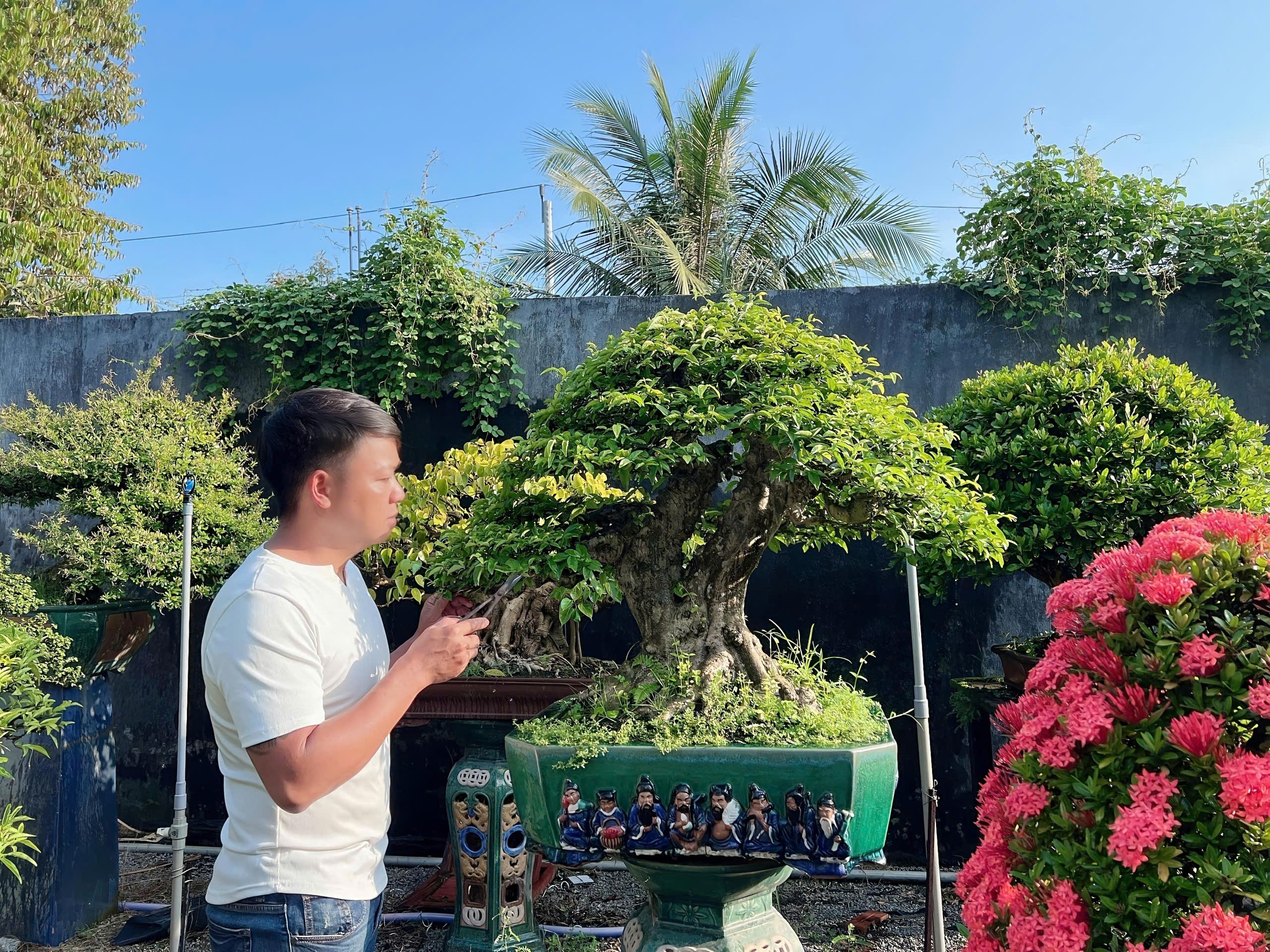 Từ bonsai đến niềm đam mê đá cảnh: Hành trình bén duyên đầy cảm xúc của nghệ nhân trẻ Đặng Anh Tuấn Từ bonsai đến niềm đam mê đá cảnh: Hành trình bén duyên đầy cảm xúc của nghệ nhân trẻ Đặng Anh Tuấn