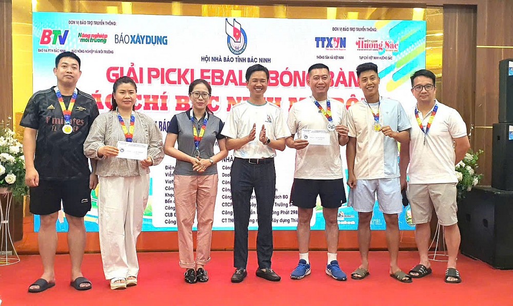 Giải thể thao báo chí Bắc Ninh mở rộng năm 2026: Lan tỏa tinh thần rèn luyện sức khỏe, gắn kết những người làm báo Giải thể thao báo chí Bắc Ninh mở rộng năm 2026: Lan tỏa tinh thần rèn luyện sức khỏe, gắn kết những người làm báo