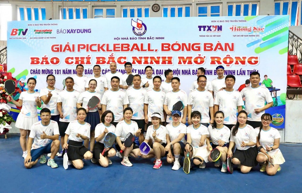 Giải thể thao báo chí Bắc Ninh mở rộng năm 2026: Lan tỏa tinh thần rèn luyện sức khỏe, gắn kết những người làm báo Giải thể thao báo chí Bắc Ninh mở rộng năm 2026: Lan tỏa tinh thần rèn luyện sức khỏe, gắn kết những người làm báo