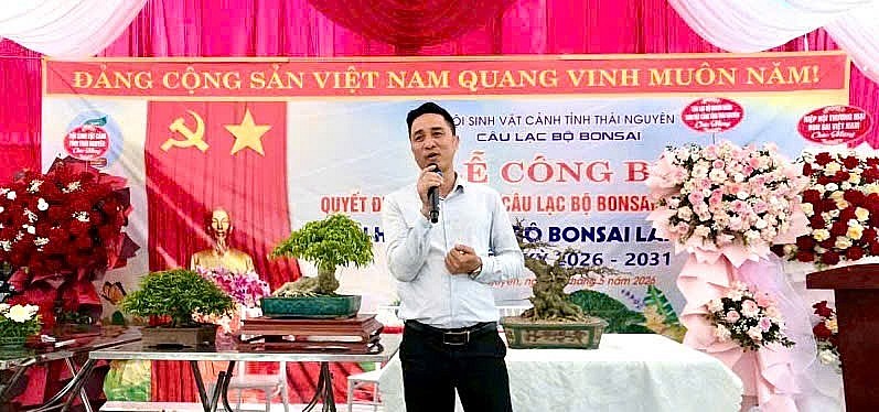 Giao lưu nghệ thuật bonsai Thái Nguyên: Đoàn kết, phát triển và vươn tầm