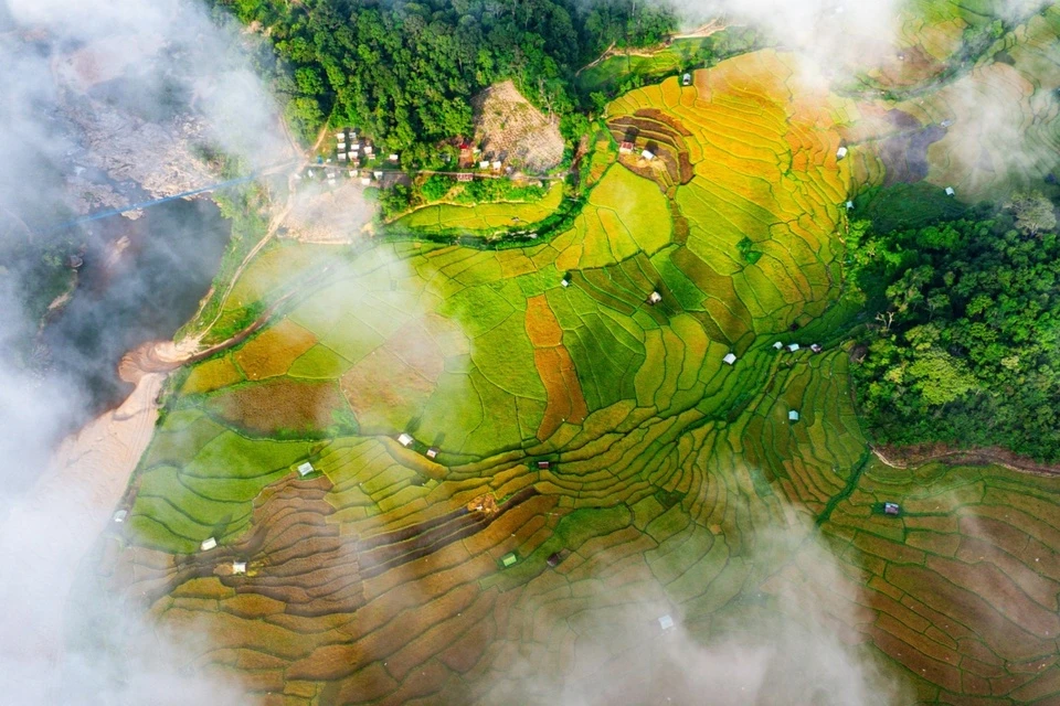 Khung cảnh như tranh ở Kon Tu Rằng hút khách đến Măng Đen