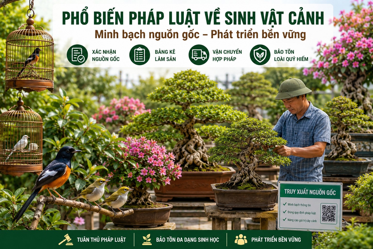 Những điều cần biết về hồ sơ nguồn gốc và lưu thông cây cảnh theo quy định hiện hành Những điều cần biết về hồ sơ nguồn gốc và lưu thông cây cảnh theo quy định hiện hành