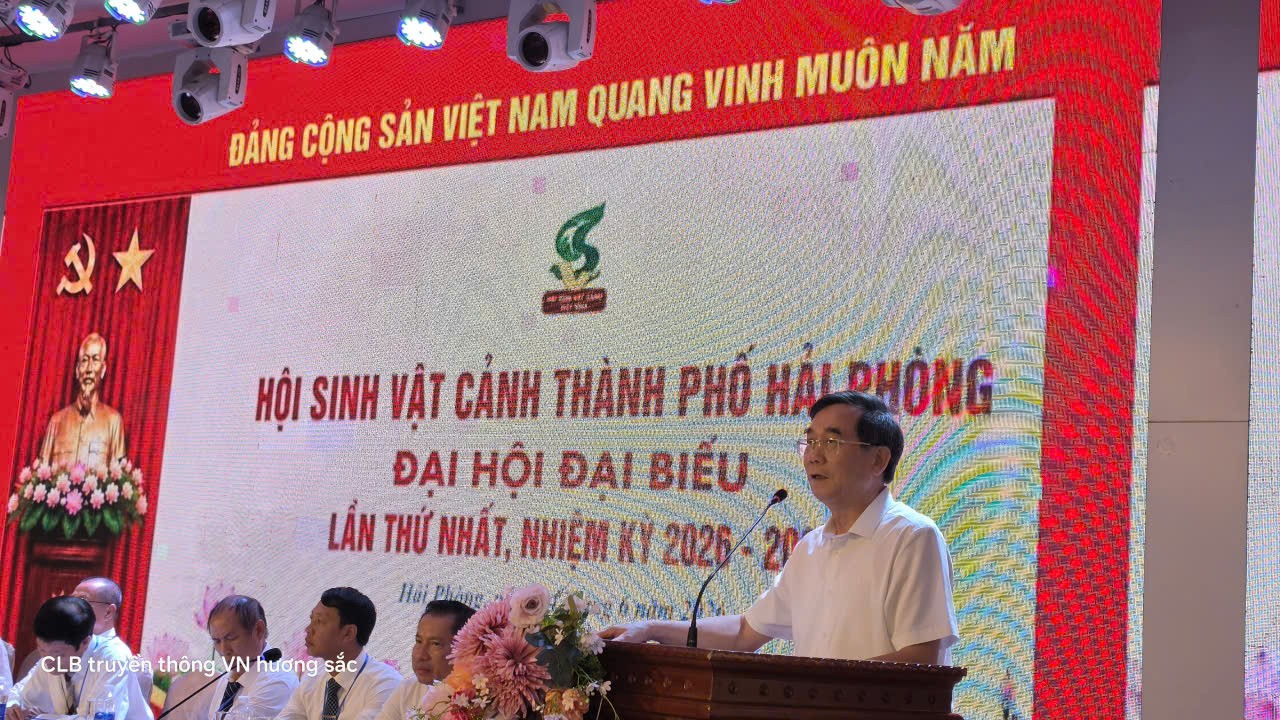 Từ hợp nhất đến phát triển: Hội Sinh vật cảnh Hải Phòng bước vào nhiệm kỳ đầu tiên