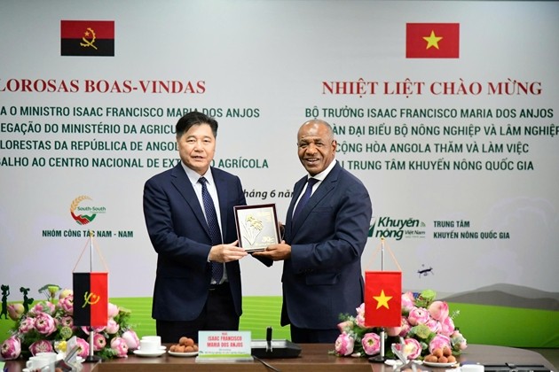 Việt Nam chia sẻ kinh nghiệm phát triển hệ thống khuyến nông với Angola Việt Nam chia sẻ kinh nghiệm phát triển hệ thống khuyến nông với Angola