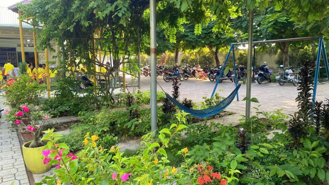 “Vườn hoa nông dân” 500m² khoe sắc giữa lòng phường Tân Khánh