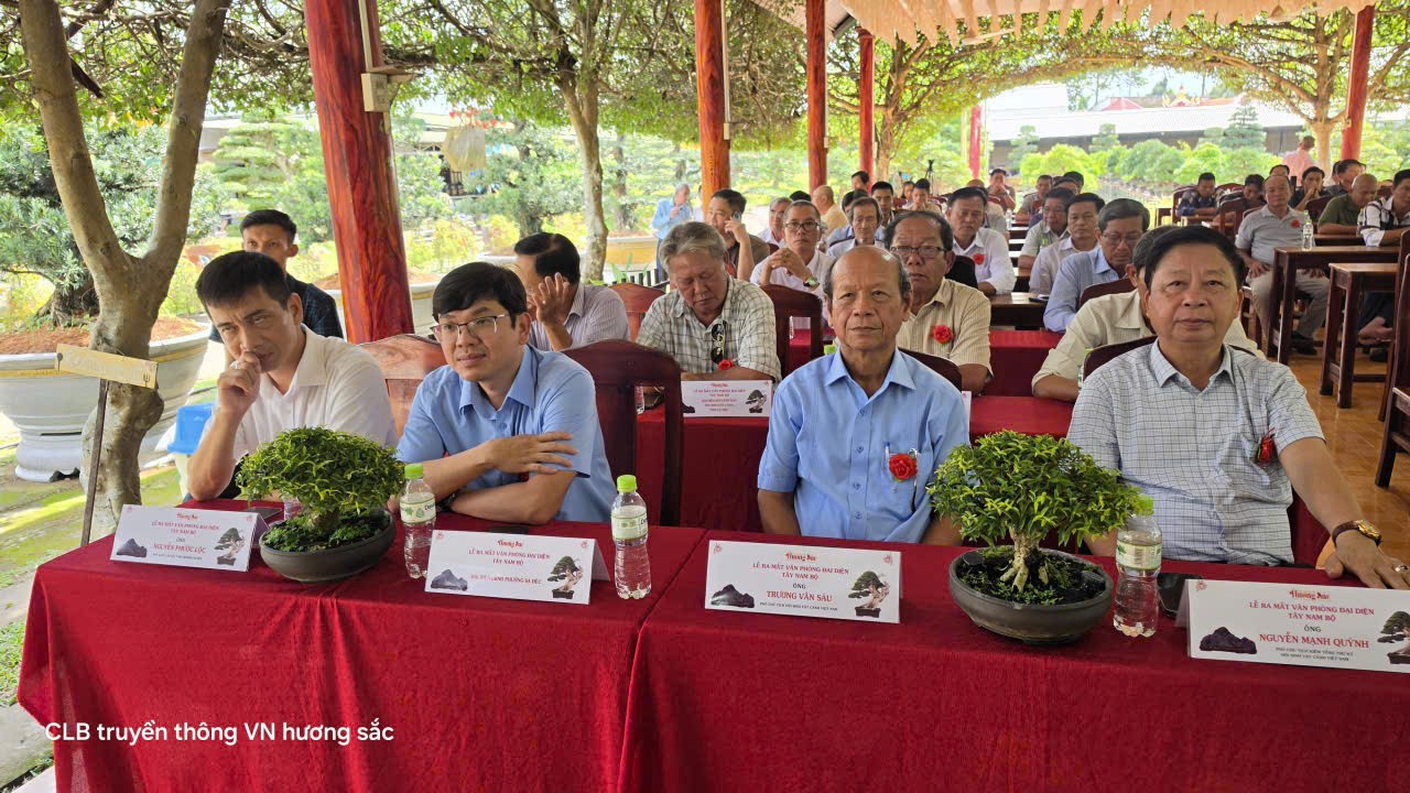Tạp chí Việt Nam hương sắc phát động Cuộc thi Bonsai & Suiseki Việt Nam năm 2026 - Vòng loại khu vực phía Nam Tạp chí Việt Nam hương sắc phát động Cuộc thi Bonsai & Suiseki Việt Nam năm 2026 - Vòng loại khu vực phía Nam