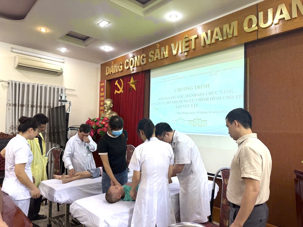 Hải Phòng: Mở rộng cơ hội phục hồi chức năng, thắp sáng tương lai cho trẻ em yếu thế Hải Phòng: Mở rộng cơ hội phục hồi chức năng, thắp sáng tương lai cho trẻ em yếu thế
