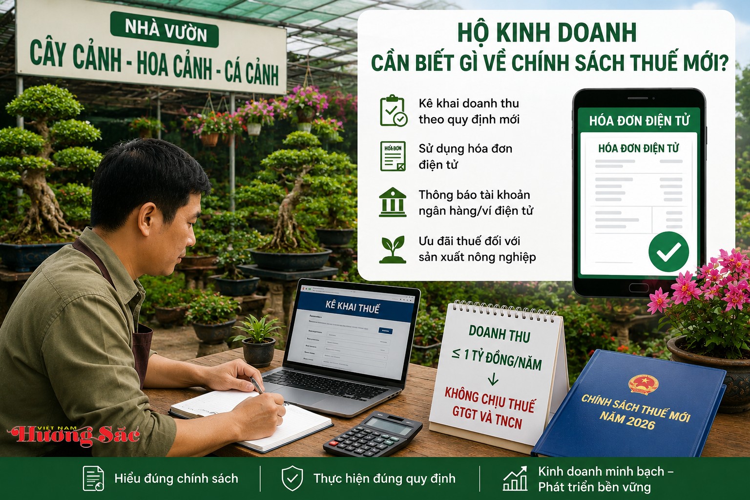 Kỳ 1: Hộ kinh doanh sinh vật cảnh cần biết gì về chính sách thuế mới?