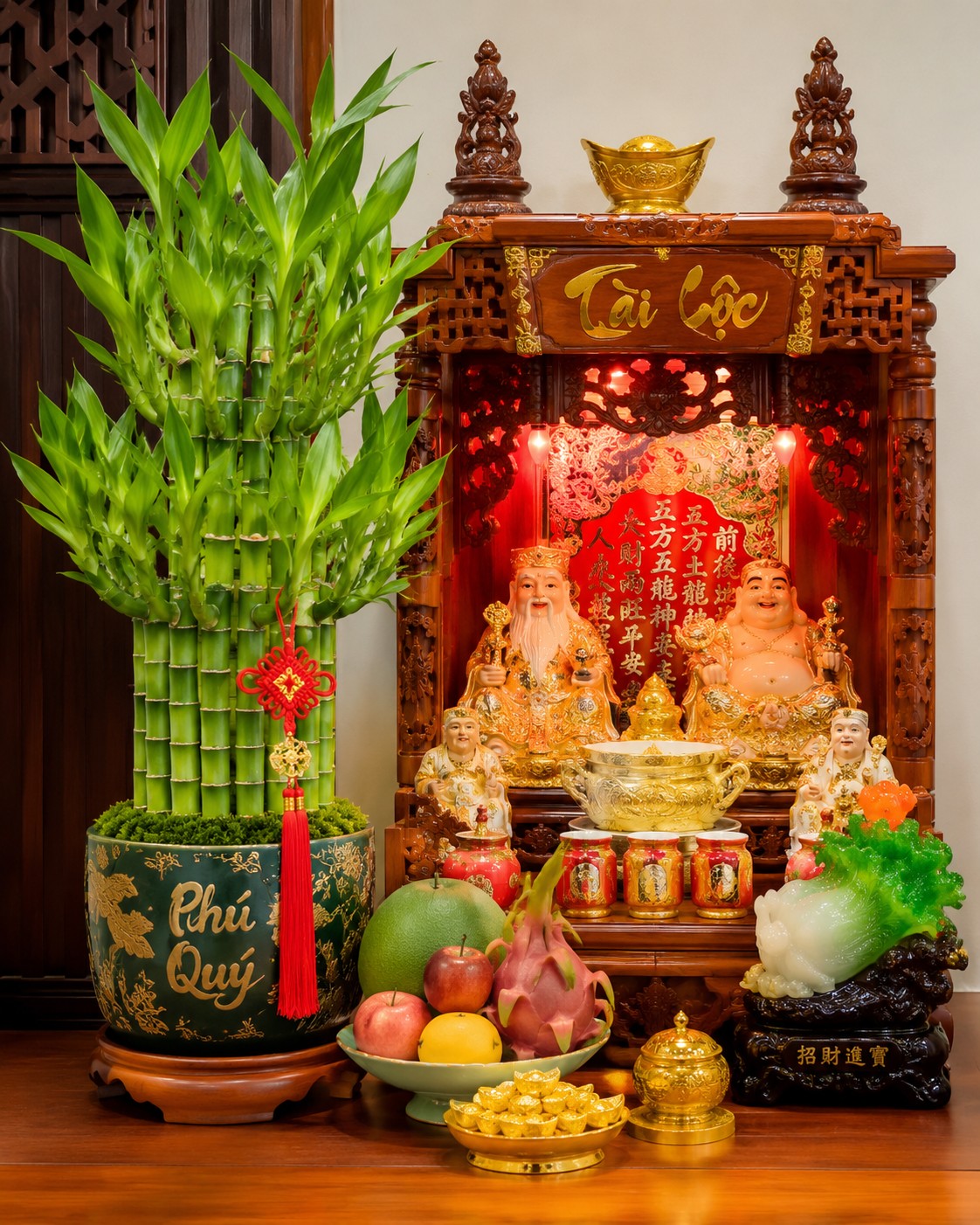 6 loại cây được giới kinh doanh ưa chuộng đặt cạnh ban Thần Tài 6 loại cây được giới kinh doanh ưa chuộng đặt cạnh ban Thần Tài
