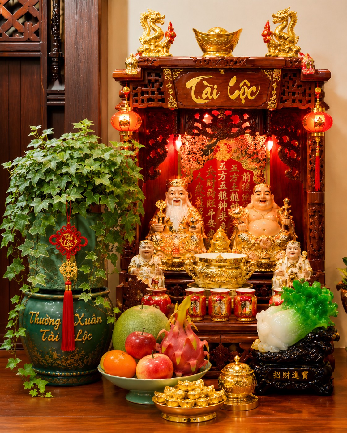 6 loại cây được giới kinh doanh ưa chuộng đặt cạnh ban Thần Tài 6 loại cây được giới kinh doanh ưa chuộng đặt cạnh ban Thần Tài