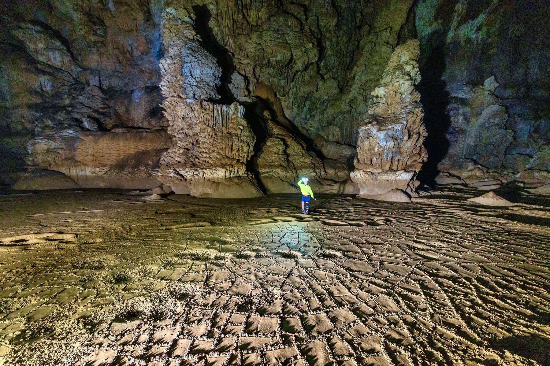 Phát hiện hang động mới với “cung điện thạch nhũ” kỳ vĩ tại Phong Nha - Kẻ Bàng Phát hiện hang động mới với “cung điện thạch nhũ” kỳ vĩ tại Phong Nha - Kẻ Bàng