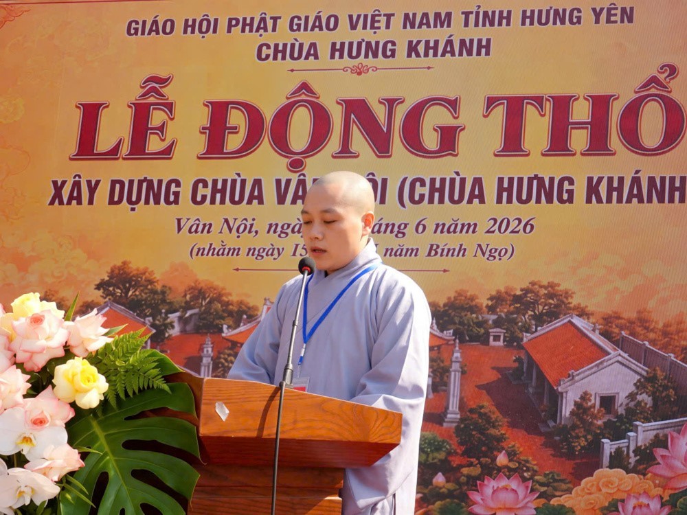 Khởi công xây dựng chùa Hưng Khánh: Dấu mốc mới trong gìn giữ văn hóa tâm linh quê hương Việt Tiến Khởi công xây dựng chùa Hưng Khánh: Dấu mốc mới trong gìn giữ văn hóa tâm linh quê hương Việt Tiến