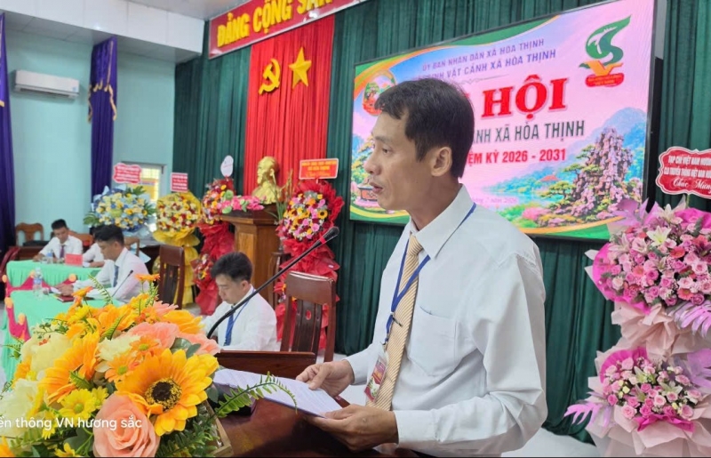 Đại hội Hội Sinh vật cảnh xã Hòa Thịnh, tỉnh Đắk Lắk - Dấu mốc mở ra hành trình mới vì một miền quê xanh đẹp