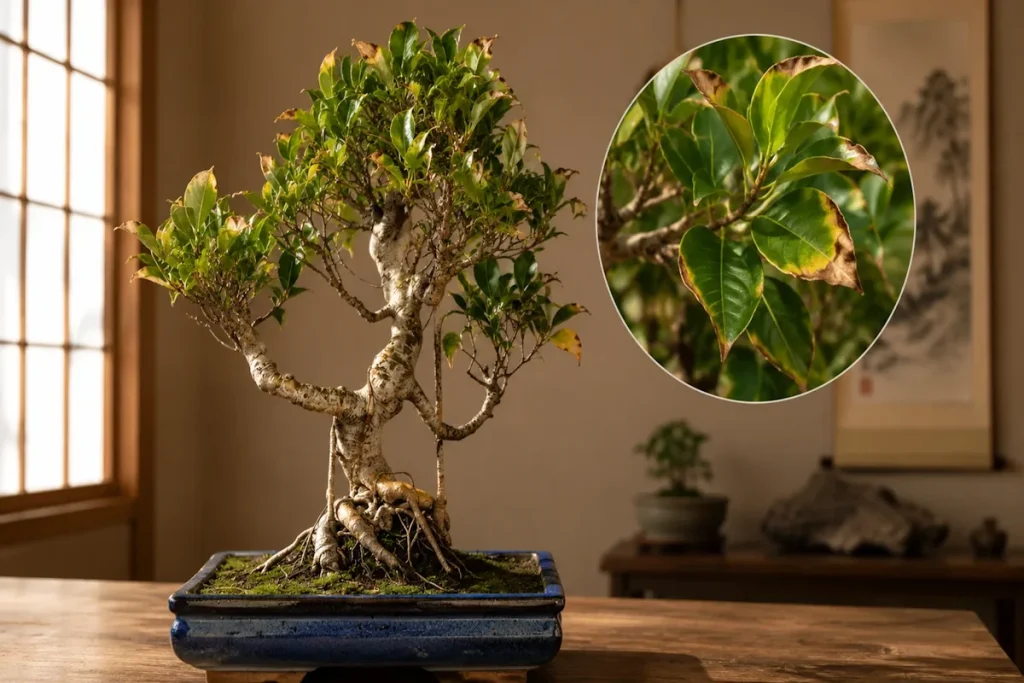 Lá bonsai vàng lá: Nguyên nhân và cách xử lý hiệu quả Lá bonsai vàng lá: Nguyên nhân và cách xử lý hiệu quả