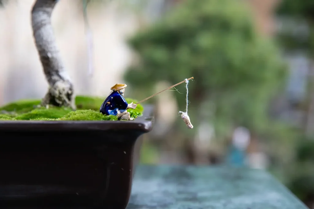 Tượng trang trí bonsai: Nét chấm phá tạo nên linh hồn cho tiểu cảnh Tượng trang trí bonsai: Nét chấm phá tạo nên linh hồn cho tiểu cảnh