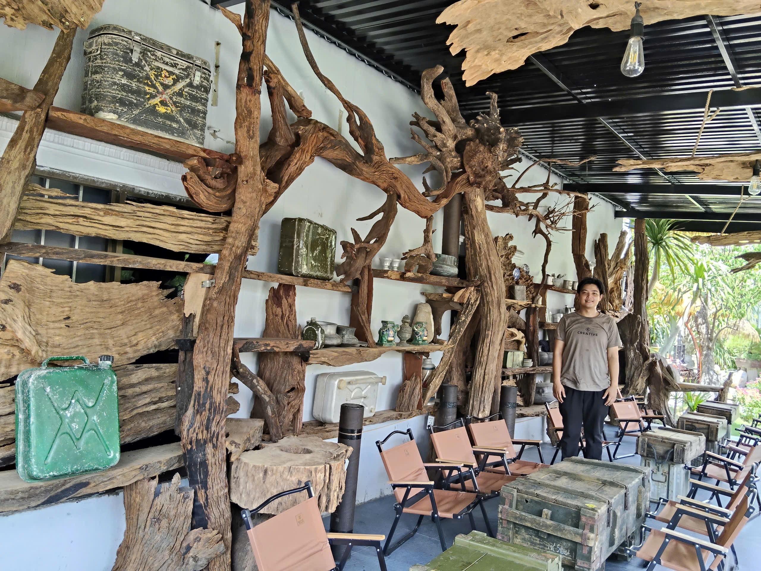 Gỗ Cà Phê - Bản hòa ca của tình yêu sinh vật cảnh giữa lòng cố đô Huế Gỗ Cà Phê - Bản hòa ca của tình yêu sinh vật cảnh giữa lòng cố đô Huế
