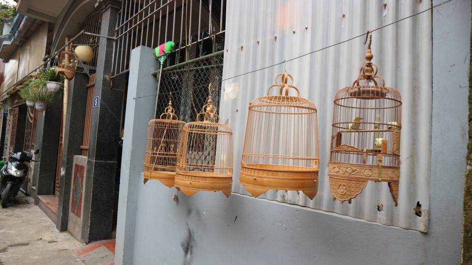 Nức tiếng lồng chim làng Vác, nghề truyền thống níu chân người chơi chim cảnh