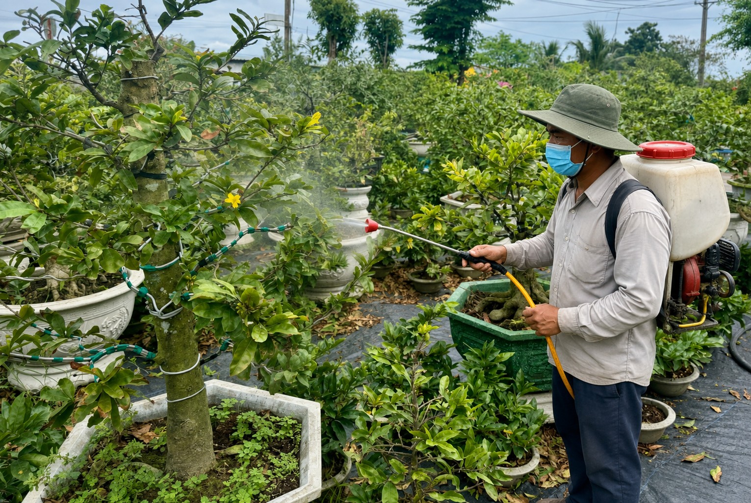 Chăm sóc mai vàng đúng thời điểm để hoa nở đẹp dịp Tết Chăm sóc mai vàng đúng thời điểm để hoa nở đẹp dịp Tết