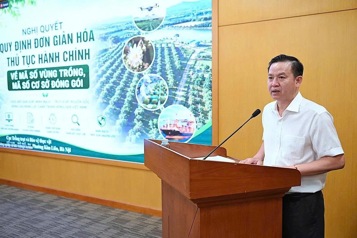 Nghị quyết 36 mở lối cải cách mã số vùng trồng, thúc đẩy xuất khẩu nông sản Nghị quyết 36 mở lối cải cách mã số vùng trồng, thúc đẩy xuất khẩu nông sản