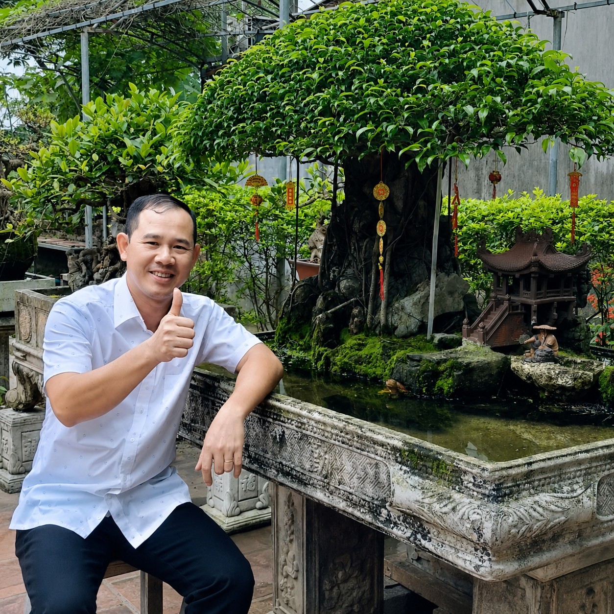 CLB Truyền thông Việt Nam hương sắc thăm, giao lưu tại vườn cây cảnh ở xã Vật Lại, Hà Nội CLB Truyền thông Việt Nam hương sắc thăm, giao lưu tại vườn cây cảnh ở xã Vật Lại, Hà Nội