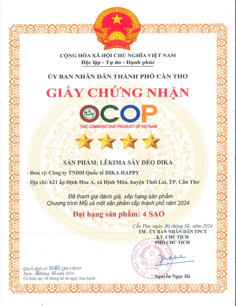 Từng bị chặt bỏ vì không có đầu ra, trái lêkima nay được làm thành loạt sản phẩm OCOP 4 sao ở Cần Thơ