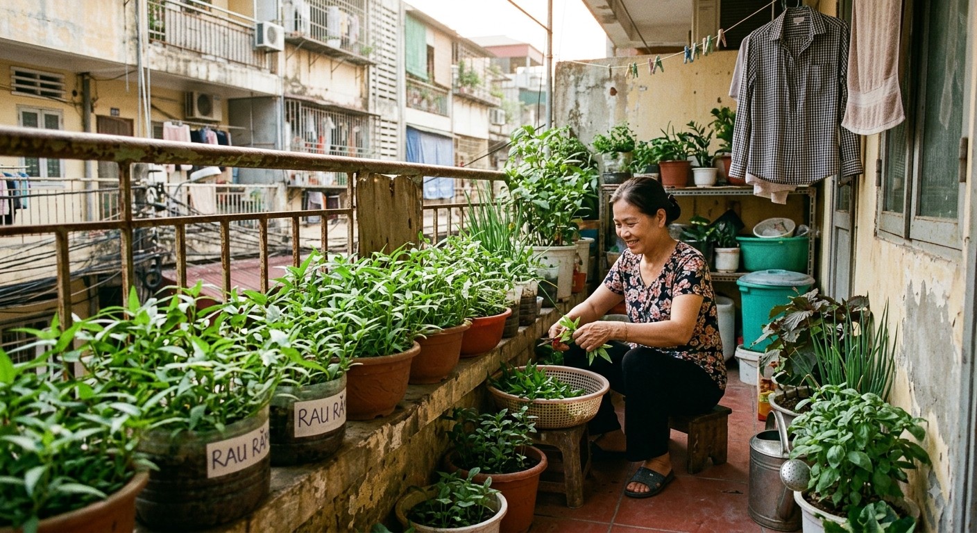 Tận dụng ban công trồng 6 loại gia vị này, vừa xanh nhà vừa tiện nấu ăn