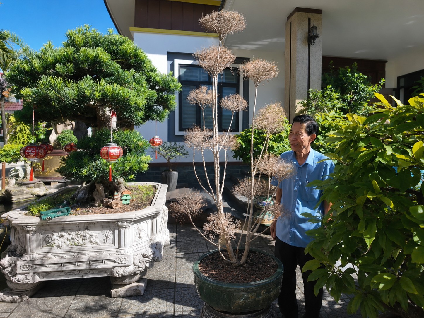 CLB Truyền thông Việt Nam hương sắc thăm, giao lưu tại vườn cảnh của nghệ nhân Nguyễn Tiến Ngữ CLB Truyền thông Việt Nam hương sắc thăm, giao lưu tại vườn cảnh của nghệ nhân Nguyễn Tiến Ngữ