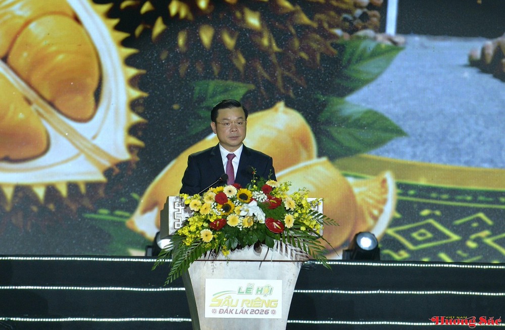 Khai mạc Lễ hội Sầu riêng Đắk Lắk 2026: Kết nối để vươn xa Khai mạc Lễ hội Sầu riêng Đắk Lắk 2026: Kết nối để vươn xa