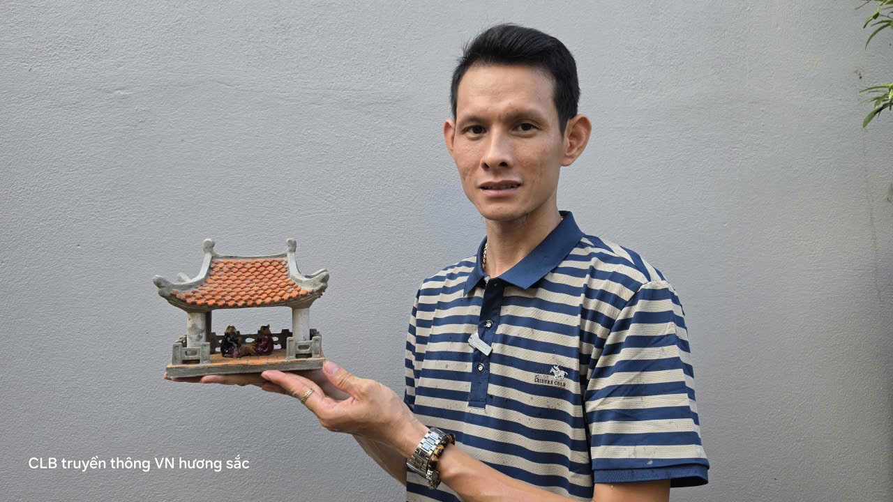 Lê Duy Hùng - người kể chuyện làng quê Bắc Bộ bằng những tiểu cảnh
