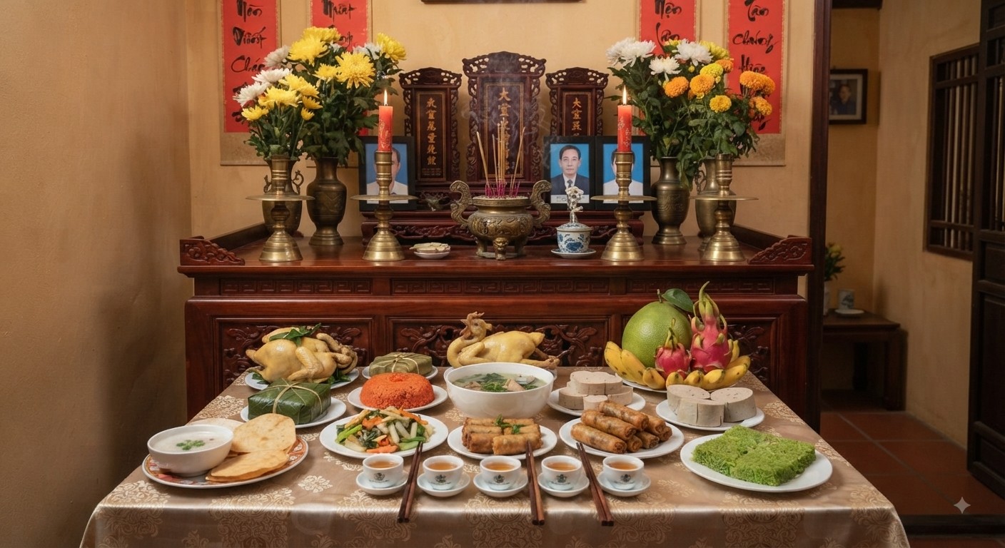 Mâm cơm cúng Rằm tháng 7: 5 món giản dị mang theo lời cầu chúc tốt lành Mâm cơm cúng Rằm tháng 7: 5 món giản dị mang theo lời cầu chúc tốt lành