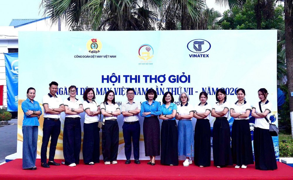 HITU lan tỏa tinh thần “Dệt may xanh - phát triển bền vững” từ Hội thi Thợ giỏi ngành Dệt may Việt Nam HITU lan tỏa tinh thần “Dệt may xanh - phát triển bền vững” từ Hội thi Thợ giỏi ngành Dệt may Việt Nam