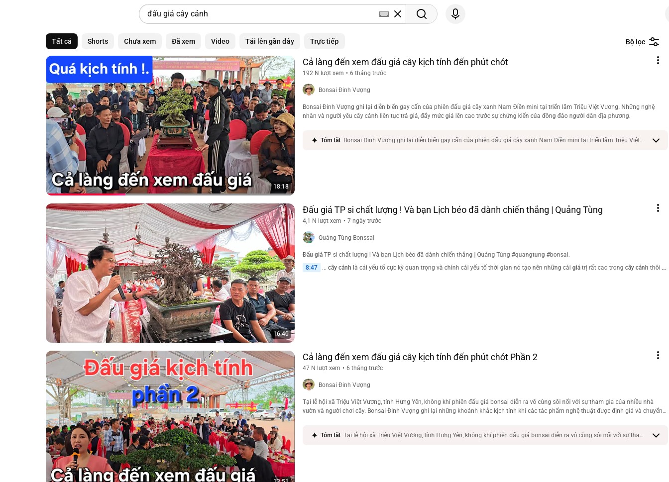 Đấu giá cây cảnh trên YouTube: Sau tiếng “chốt” giá hàng trăm triệu, tiền đi đâu?
