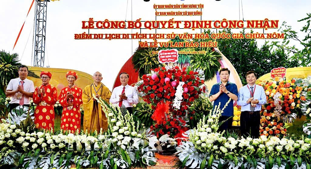 Chùa Nôm: Đánh thức giá trị di sản, mở hướng phát triển du lịch văn hóa tâm linh Chùa Nôm: Đánh thức giá trị di sản, mở hướng phát triển du lịch văn hóa tâm linh