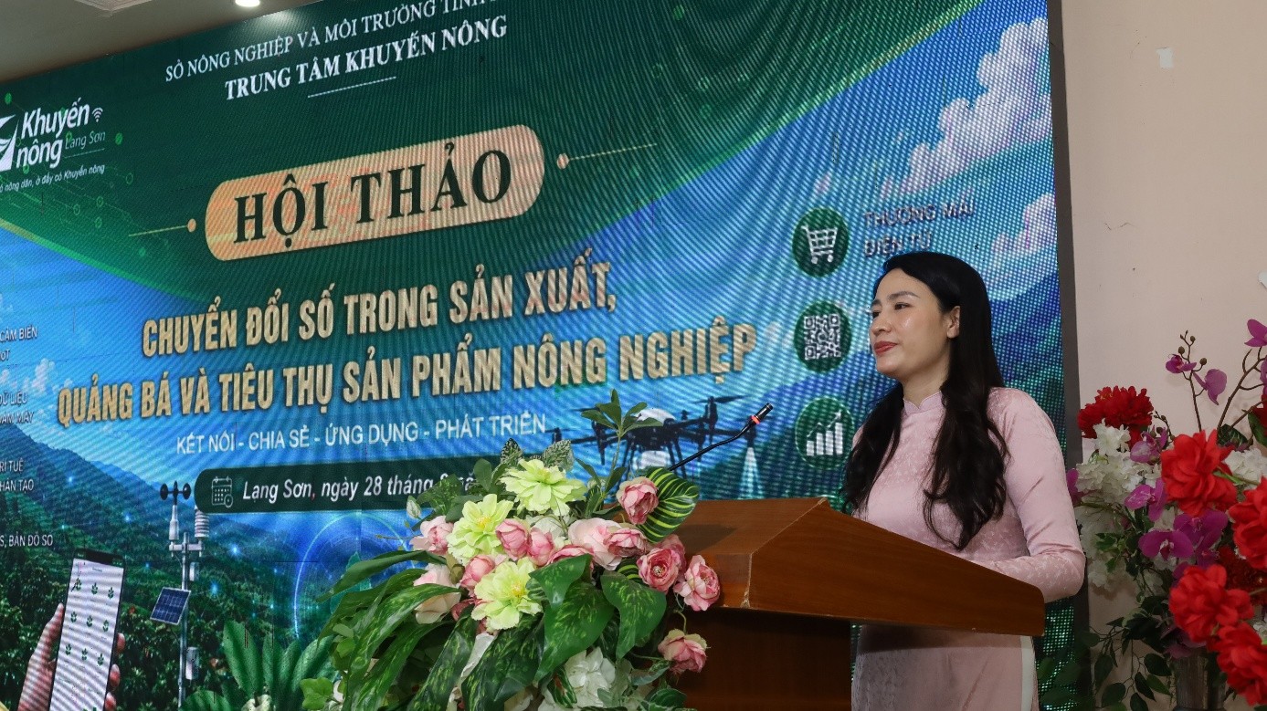 Nông sản Lạng Sơn tìm hướng bứt phá bằng chuyển đổi số Nông sản Lạng Sơn tìm hướng bứt phá bằng chuyển đổi số