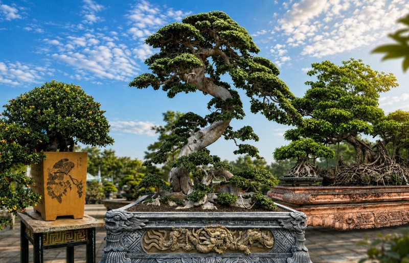 Duối “Rồng vàng đất Việt”, hải châu trĩu quả và những tuyệt phẩm sinh vật cảnh tại Gia Lai