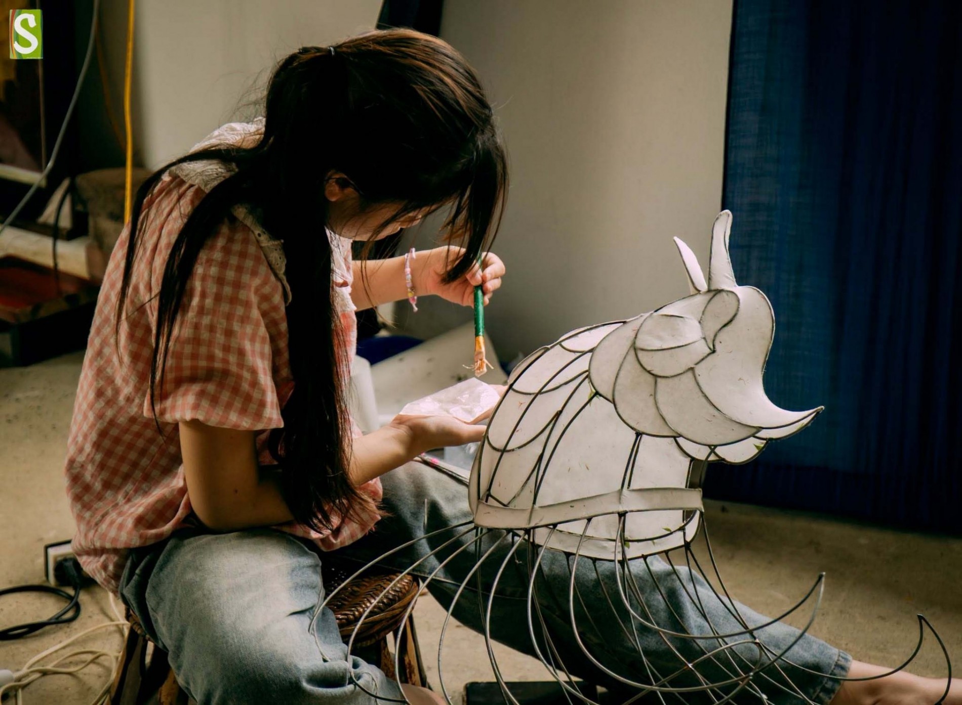 Đèn lồng Uyên Ương kể chuyện văn hóa Hoa Lư Đèn lồng Uyên Ương kể chuyện văn hóa Hoa Lư