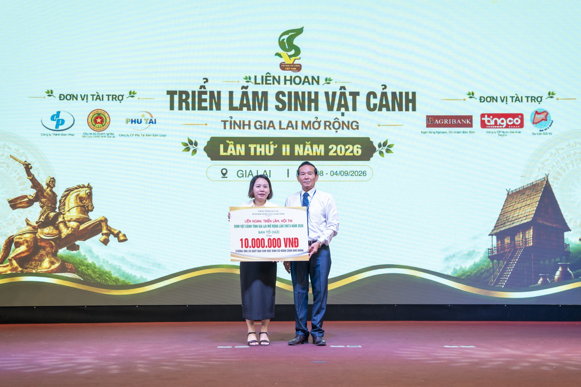 Ghi nhận qua liên hoan Triển lãm Sinh vật cảnh tỉnh Gia Lai mở rộng lần thứ II năm 2026 Ghi nhận qua liên hoan Triển lãm Sinh vật cảnh tỉnh Gia Lai mở rộng lần thứ II năm 2026