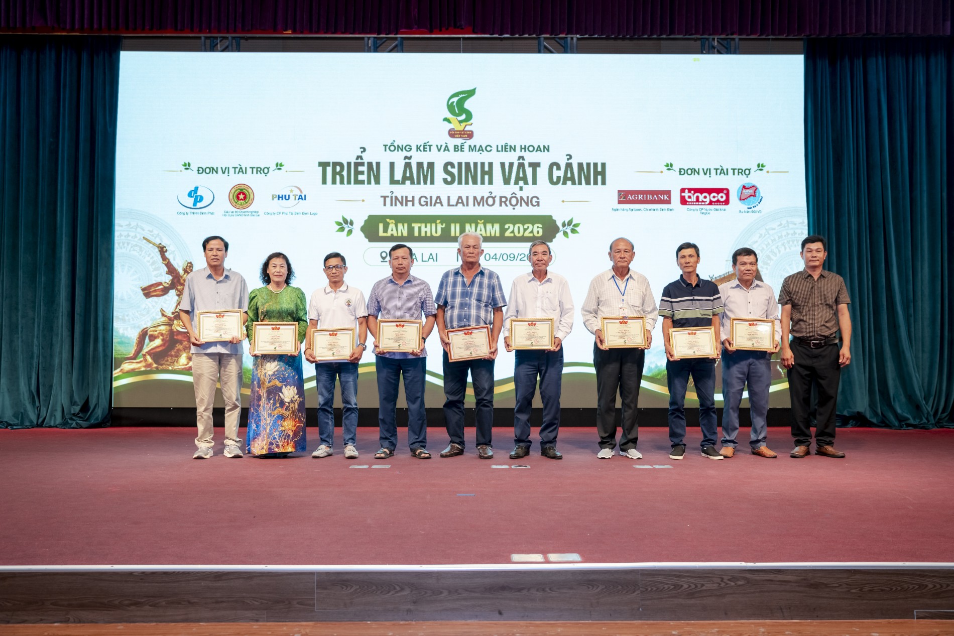 Ghi nhận qua liên hoan Triển lãm Sinh vật cảnh tỉnh Gia Lai mở rộng lần thứ II năm 2026 Ghi nhận qua liên hoan Triển lãm Sinh vật cảnh tỉnh Gia Lai mở rộng lần thứ II năm 2026