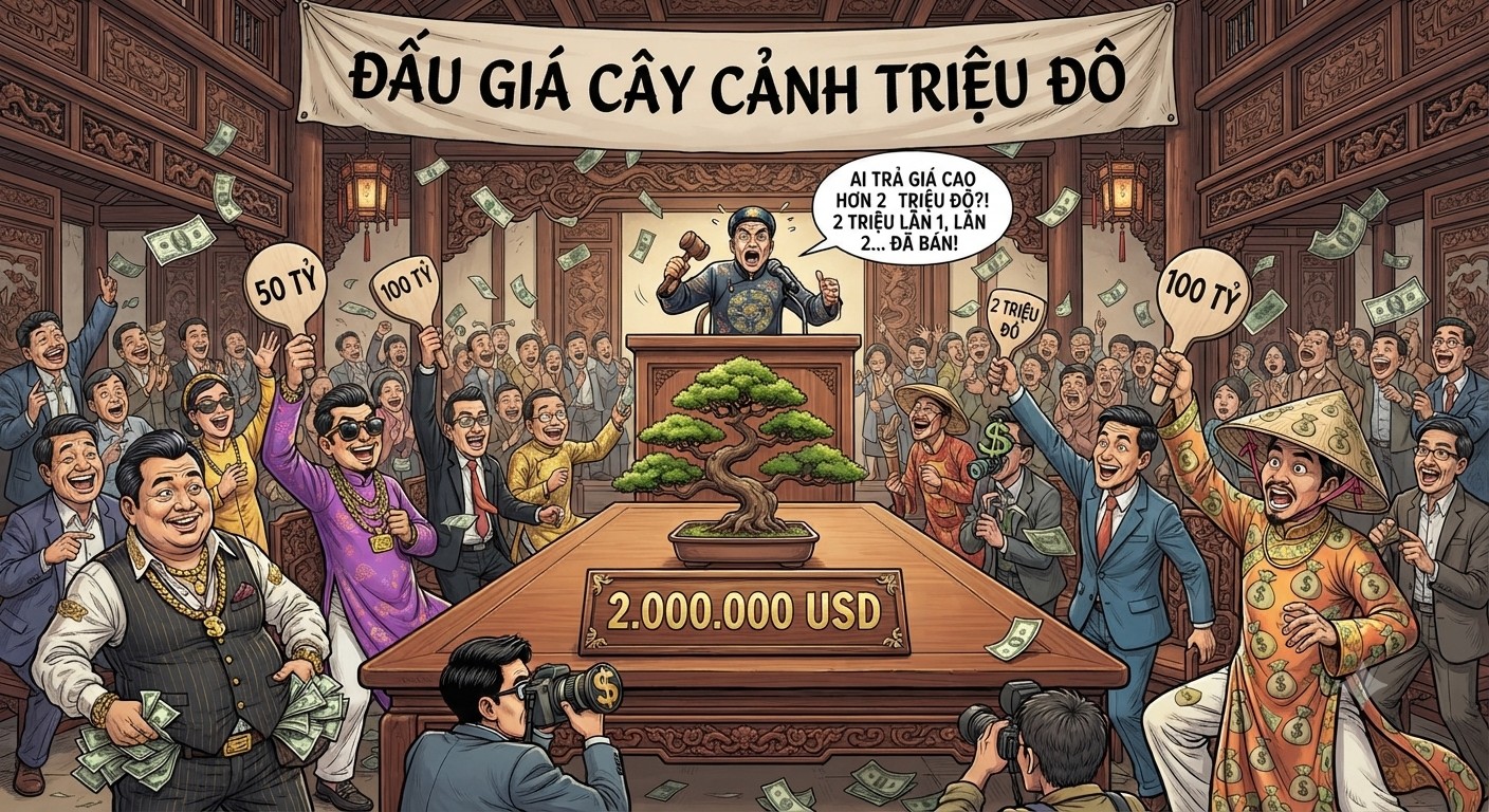 Cây 50 tỷ và câu chuyện “định giá bằng mồm” của thị trường cây cảnh Cây 50 tỷ và câu chuyện “định giá bằng mồm” của thị trường cây cảnh