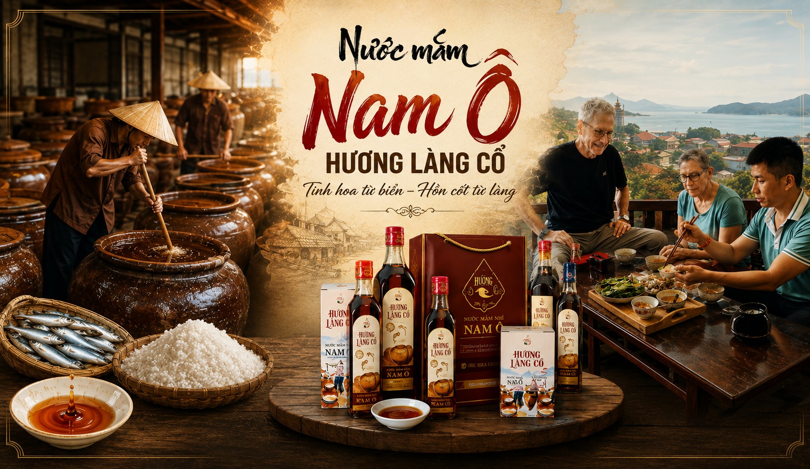 Giữ nghề nước mắm Nam Ô qua 4 thế hệ, thầy giáo Đà Nẵng được vinh danh Giữ nghề nước mắm Nam Ô qua 4 thế hệ, thầy giáo Đà Nẵng được vinh danh