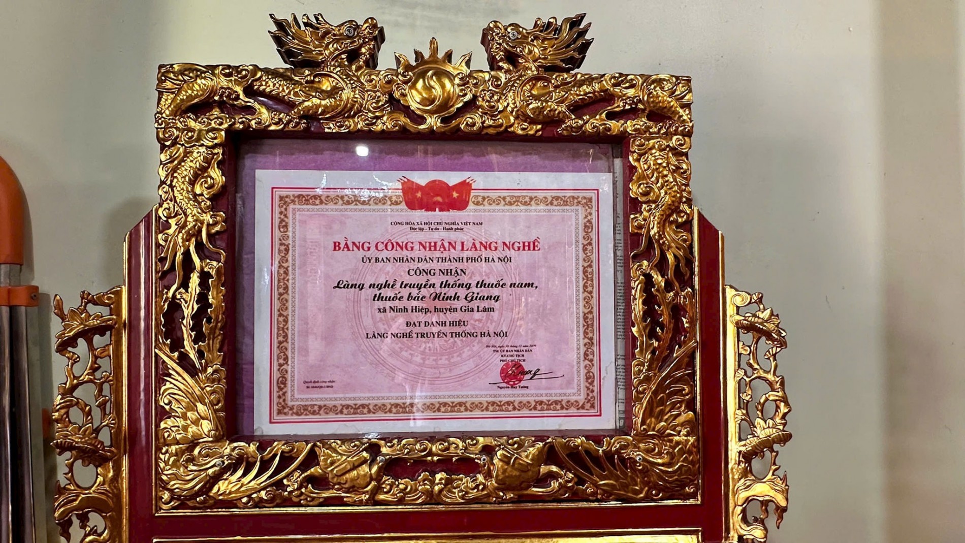 Ninh Hiệp nỗ lực đưa nghề thuốc truyền thống vươn xa Ninh Hiệp nỗ lực đưa nghề thuốc truyền thống vươn xa