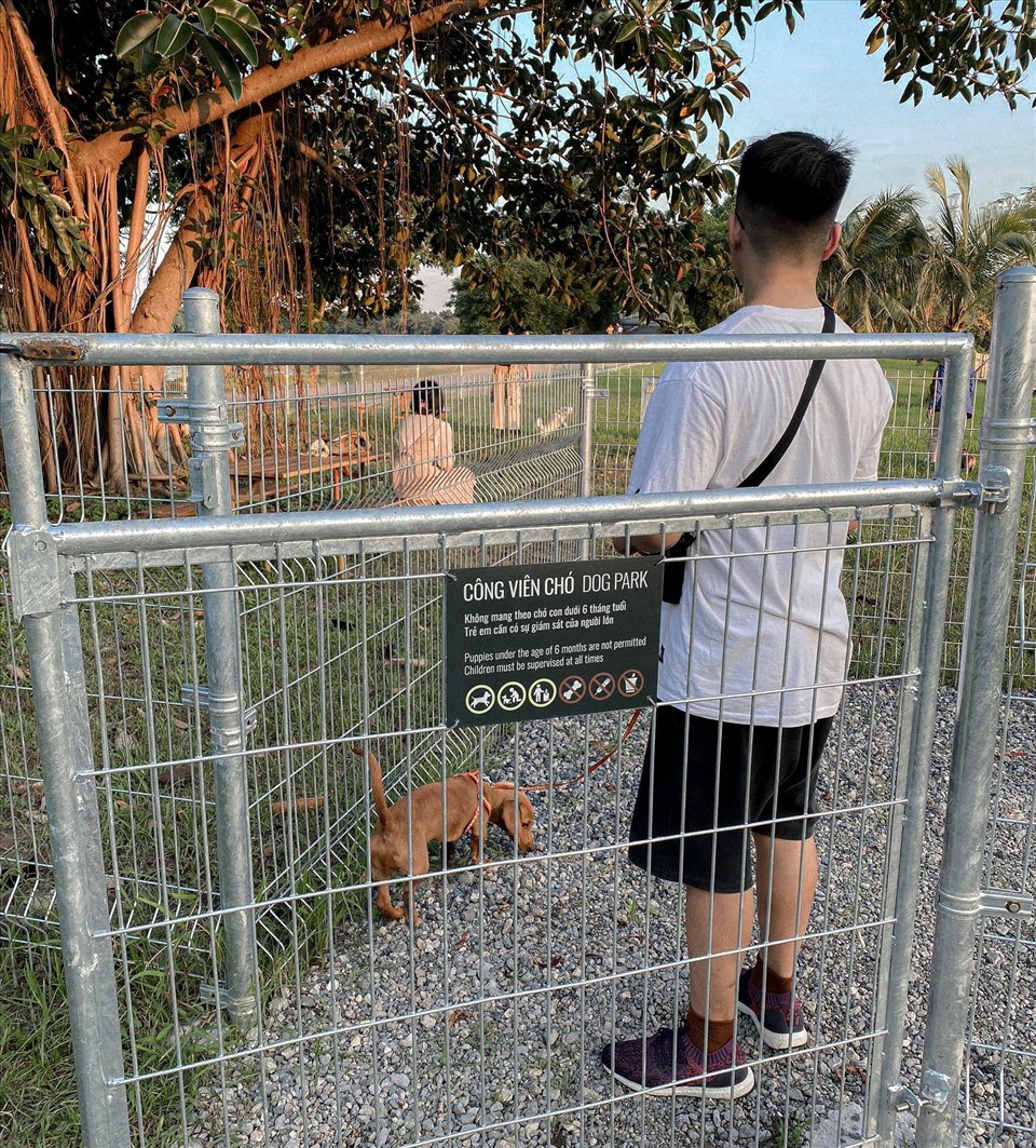 Độc đáo công viên dành riêng cho chó đầu tiên tại Hà Nội Độc đáo công viên dành riêng cho chó đầu tiên tại Hà Nội
