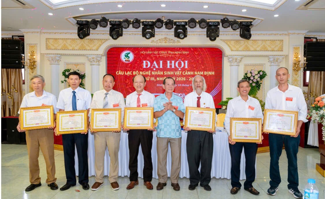 CLB nghệ nhân Sinh vật cảnh Nam Định đổi mới hoạt động, nâng tầm giá trị Sinh vật cảnh CLB nghệ nhân Sinh vật cảnh Nam Định đổi mới hoạt động, nâng tầm giá trị Sinh vật cảnh