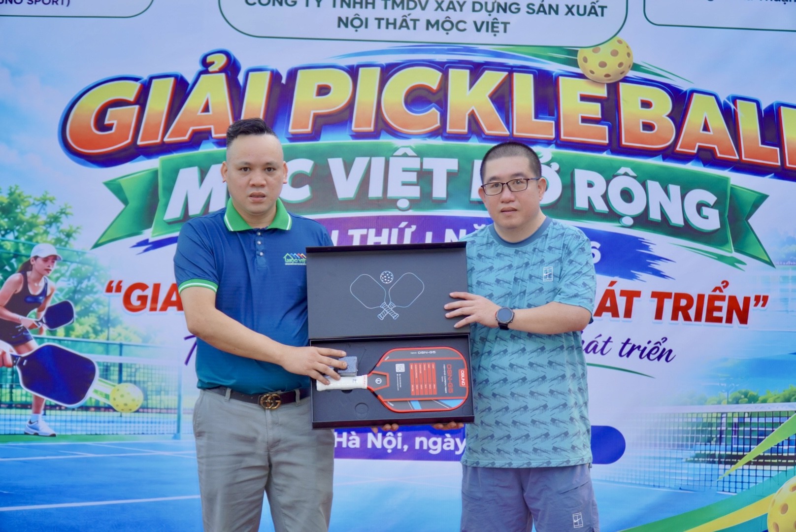 Giải Pickleball Mộc Việt mở rộng lần thứ I năm 2026: Lan tỏa tinh thần “Giao lưu - Đoàn kết - Phát triển” Giải Pickleball Mộc Việt mở rộng lần thứ I năm 2026: Lan tỏa tinh thần “Giao lưu - Đoàn kết - Phát triển”