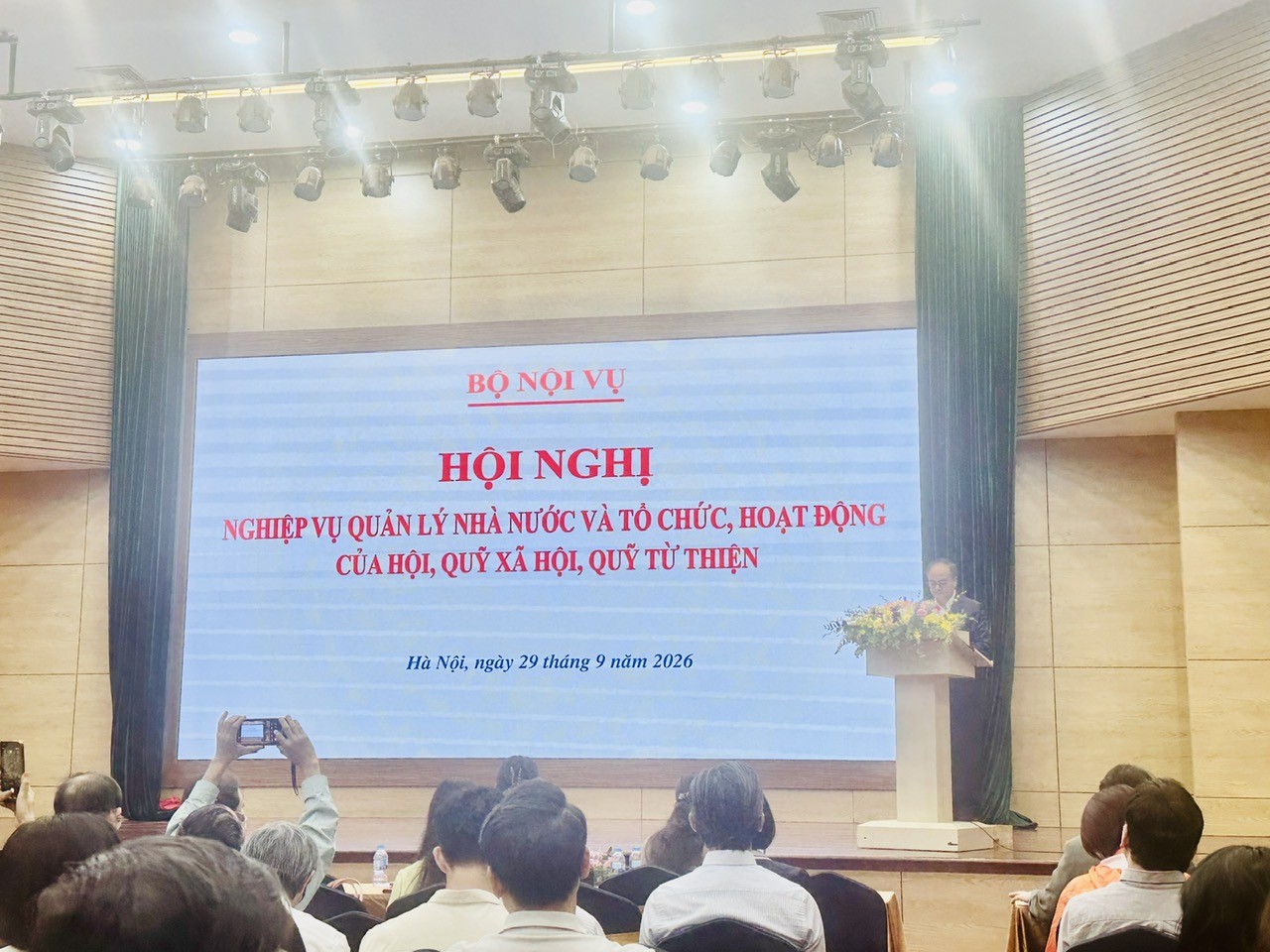 Hội nghị toàn quốc về nghiệp vụ quản lý nhà nước và tổ chức hoạt động của hội, quỹ xã hội, quỹ từ thiện năm 2026 Hội nghị toàn quốc về nghiệp vụ quản lý nhà nước và tổ chức hoạt động của hội, quỹ xã hội, quỹ từ thiện năm 2026