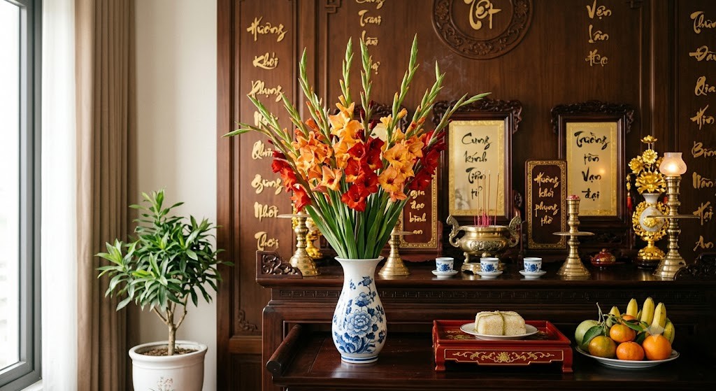 Đừng cắm hoa bàn thờ tùy tiện: Những lưu ý quan trọng để không làm mất đi sự trang nghiêm