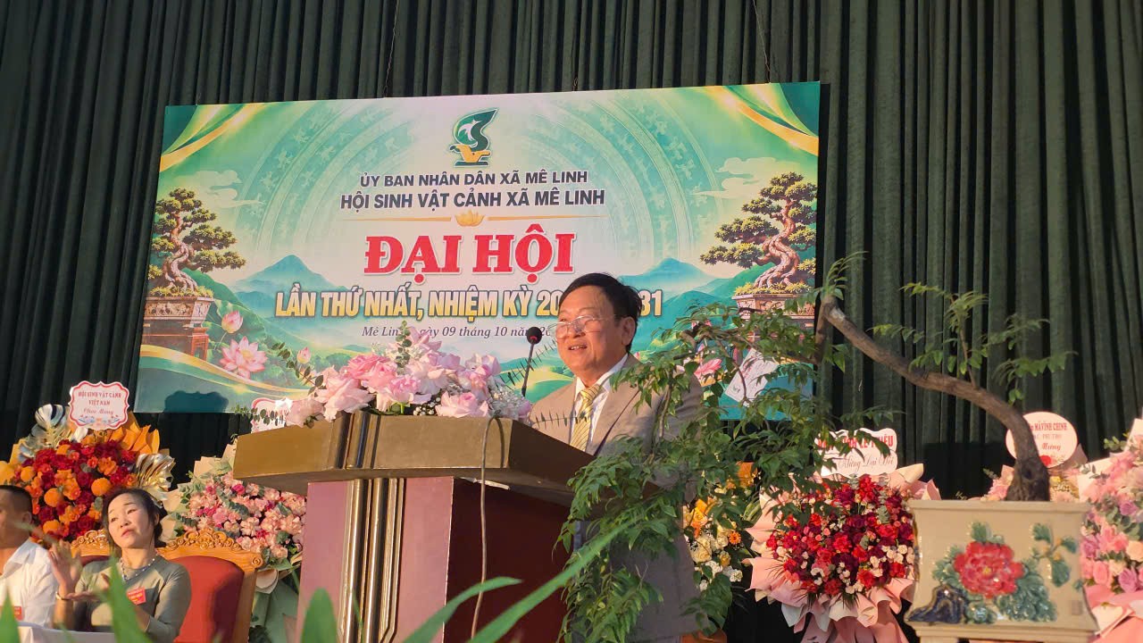 Hội Sinh vật cảnh xã Mê Linh tổ chức Đại hội lần thứ I, nhiệm kỳ 2026-2031