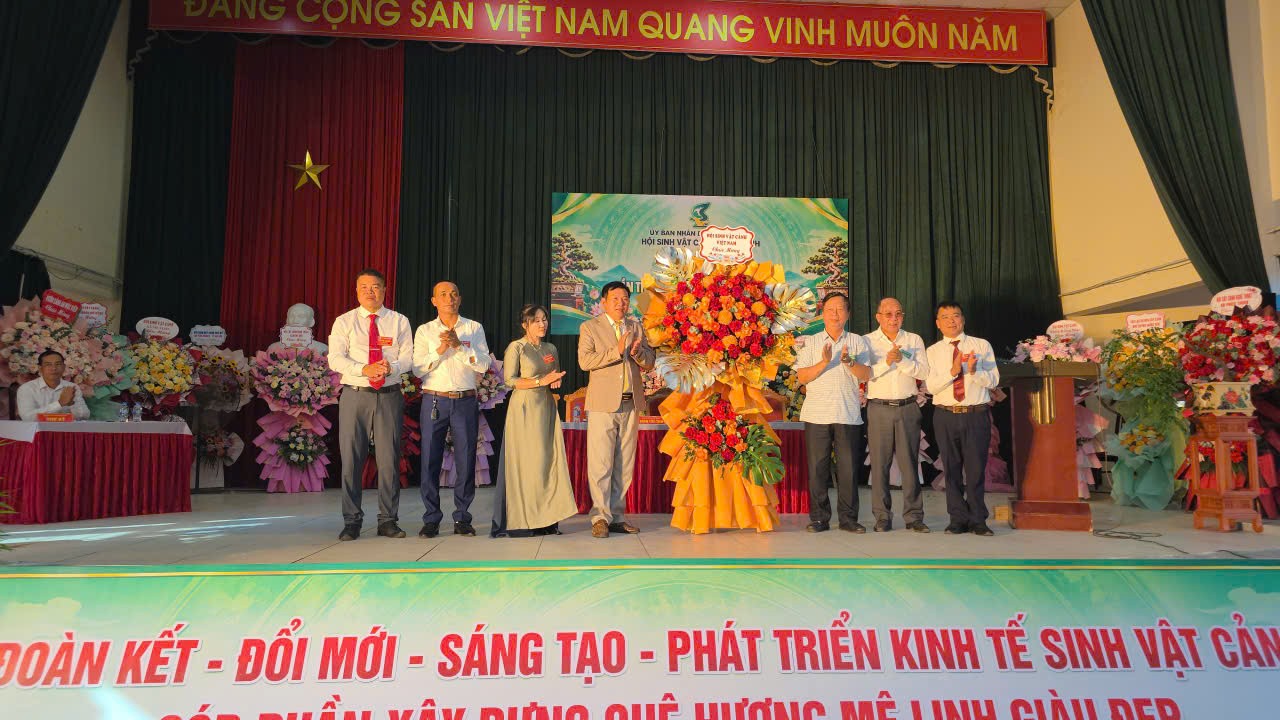 Hội Sinh vật cảnh xã Mê Linh tổ chức Đại hội lần thứ I, nhiệm kỳ 2026-2031
