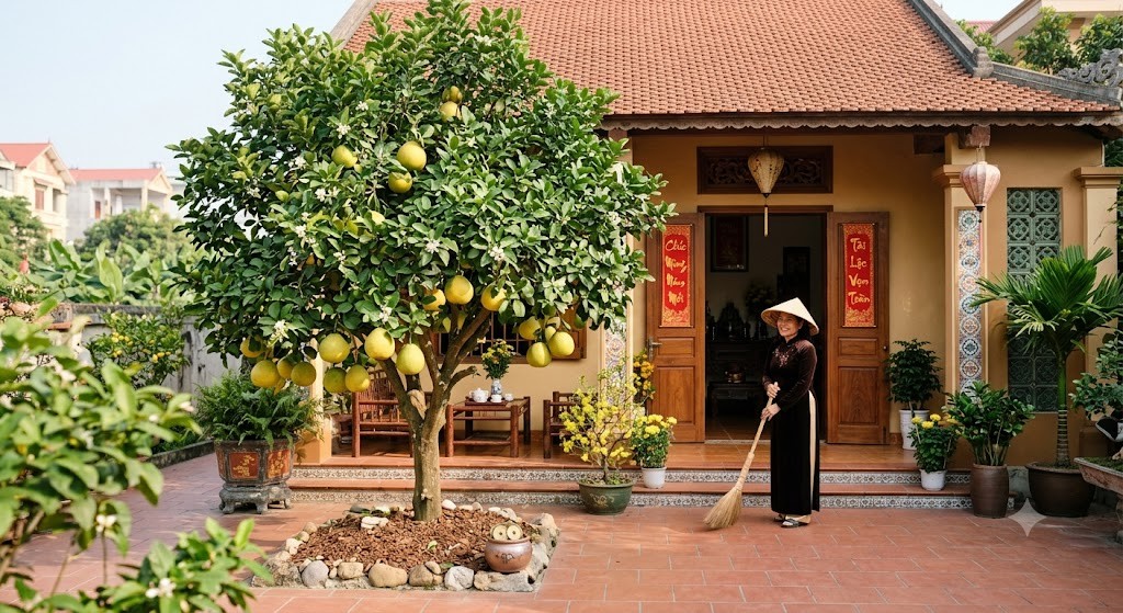 Đặt cây bưởi ở vị trí này trước nhà, gia chủ rước ngay tài lộc Đặt cây bưởi ở vị trí này trước nhà, gia chủ rước ngay tài lộc